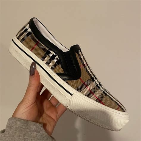 burberry x off white shoes|Burberry slip on sneakers women's.